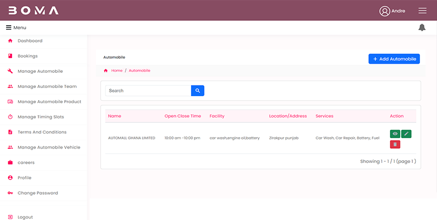 BOMA Automobile